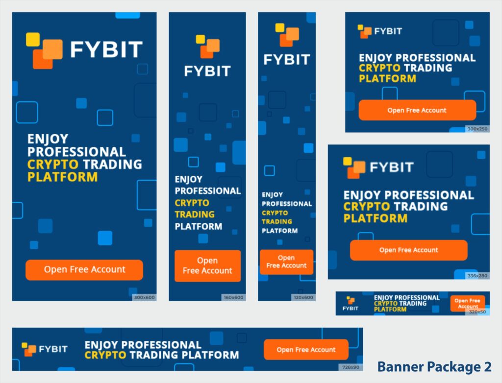 Fybit Banners. Package 2