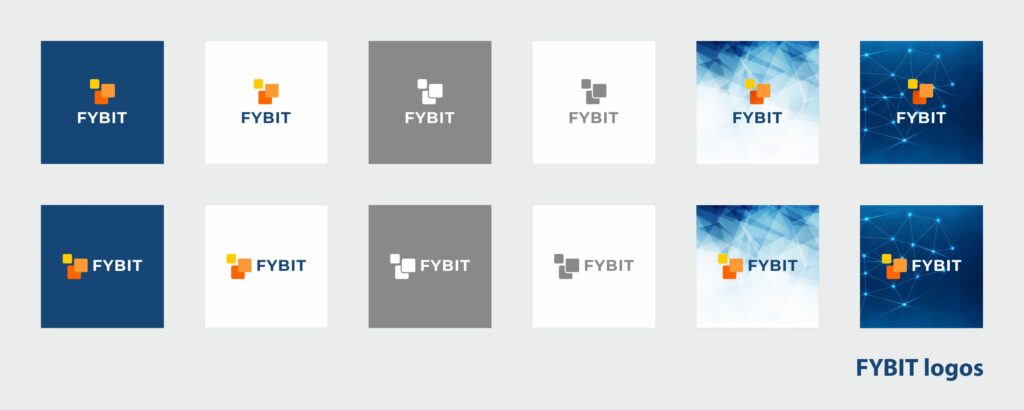 FYBIT logos