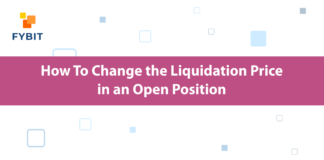 How To Change the Liquidation Price in an Open Position