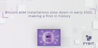 In the first two months of 2022, 1,817 crypto ATMs have been installed worldwide. Last year saw 2,435 crypto ATMs installations in the same time window.