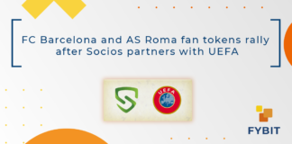 ASR, BAR and ACM posted double-digit rallies after the Socios fan token platform partnered with UEFA to bring NFTs and other redeemable perks to European soccer fans.