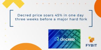 Decred price soars 45% in one day three weeks before a major hard fork