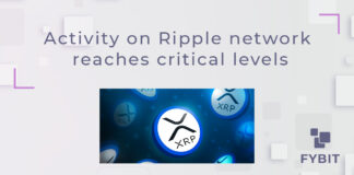 Activity on Ripple network reaches critical levels