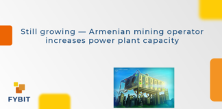 As cryptocurrency mining operators look for new locations, an Armenian firm has added an additional 60MW cloud hosting facility based at a local power plant.
