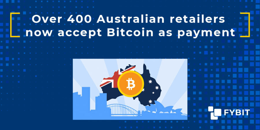 australian retailers accepting bitcoins