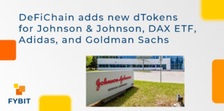 DeFiChain adds new dTokens for Johnson & Johnson, DAX ETF, Adidas, and Goldman Sachs