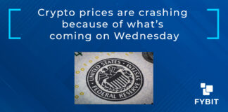 Crypto prices are crashing because of what’s coming on Wednesday