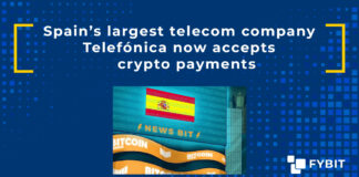 Spain’s largest telecom company Telefónica now accepts crypto payments