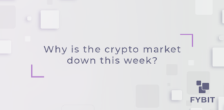 The crypto market is down this week, with the total market capitalization falling by 4.4% to reach its lowest point since June 14 at $1.02 trillion.