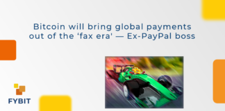 While information today can be easily transferred over the internet via email or text, global payments have remained in the “fax era,” according to the former president of PayPal.