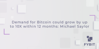 With the Bitcoin halving just months away, MicroStrategy co-founder and Bitcoin bull Michael Saylor thinks that demand for BTC could grow by as much as 10X by the end of 2024.