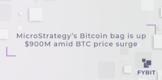 Business intelligence firm MicroStrategy has notched a paper gain of $900 million on its stack of 158,400 Bitcoin, spurred by optimism over the potential approval of spot Bitcoin exchange-traded funds.