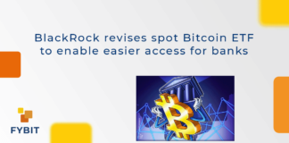 BlackRock has revised its spot Bitcoin BTC tickers down $41,178 exchange-traded fund (ETF) application to make it easier for Wall Street banks to participate by creating new shares in the fund with cash rather than just crypto.