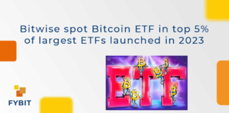 The Bitwise Bitcoin ETF Trust (BITB) is now in the top 5% of exchange-traded funds (ETF) by assets under management (AUM) launched in 2023.