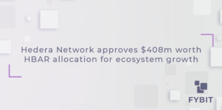 The Hedera Council, the governing body of the Hedera network, has approved allocating 4.86 billion HBAR $0.08 — Hedera Hashgraph’s native cryptocurrency, for further development and advanced decentralized governance.